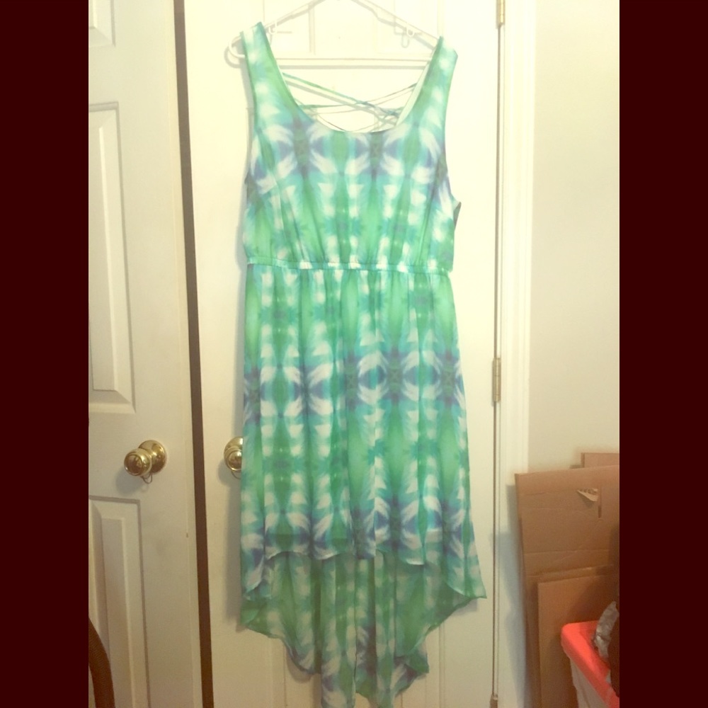 Plus Size Tie Dye Dress